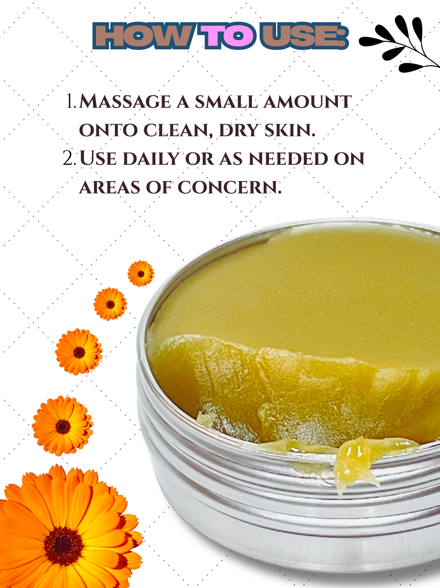 Calendula Soothing Balm - Nudebrownsugar