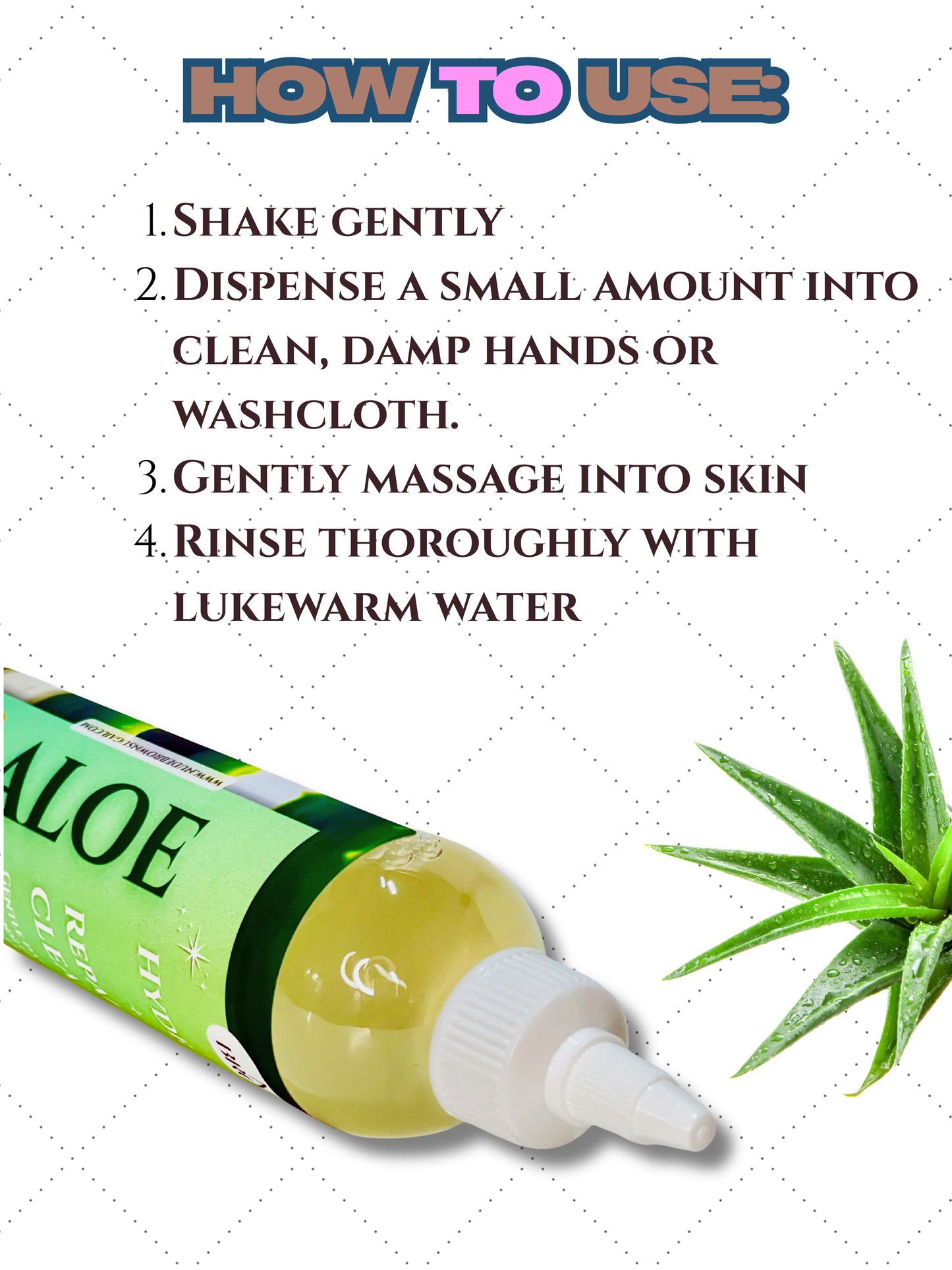 Hydration + Repair Aloe Wash - Nudebrownsugar