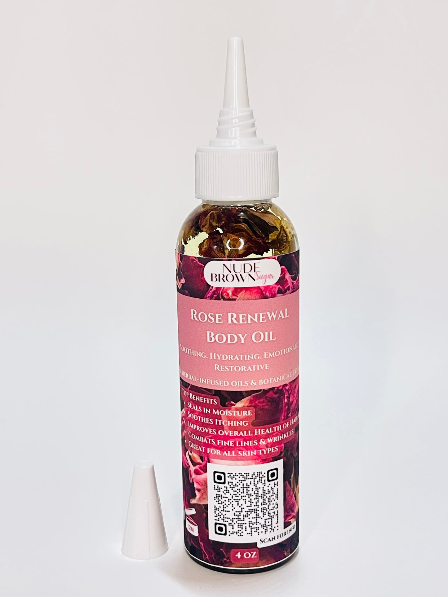 Rose Renewal Body Oil - Nudebrownsugar