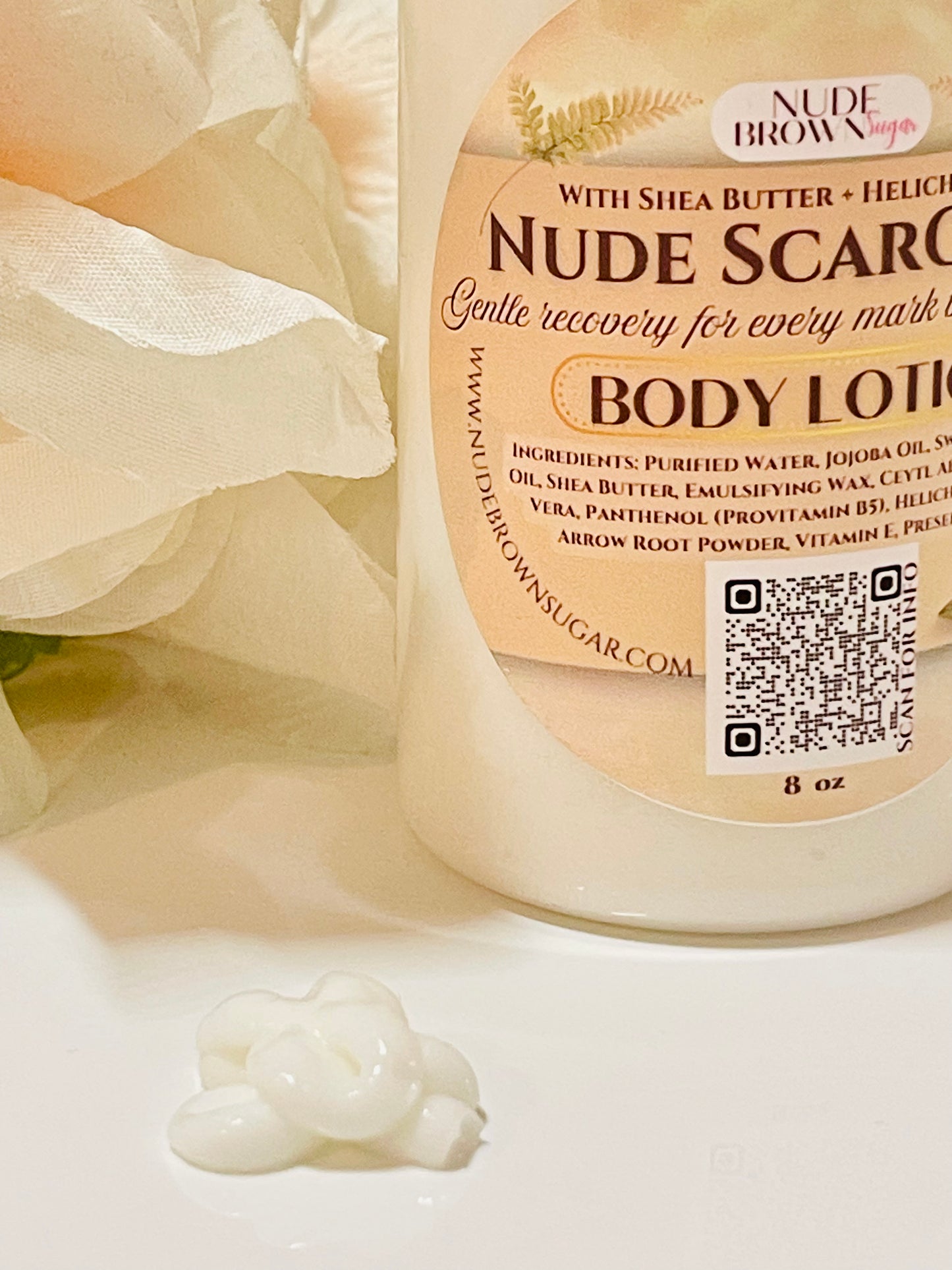 Nude ScarCare Body Lotion - Nudebrownsugar