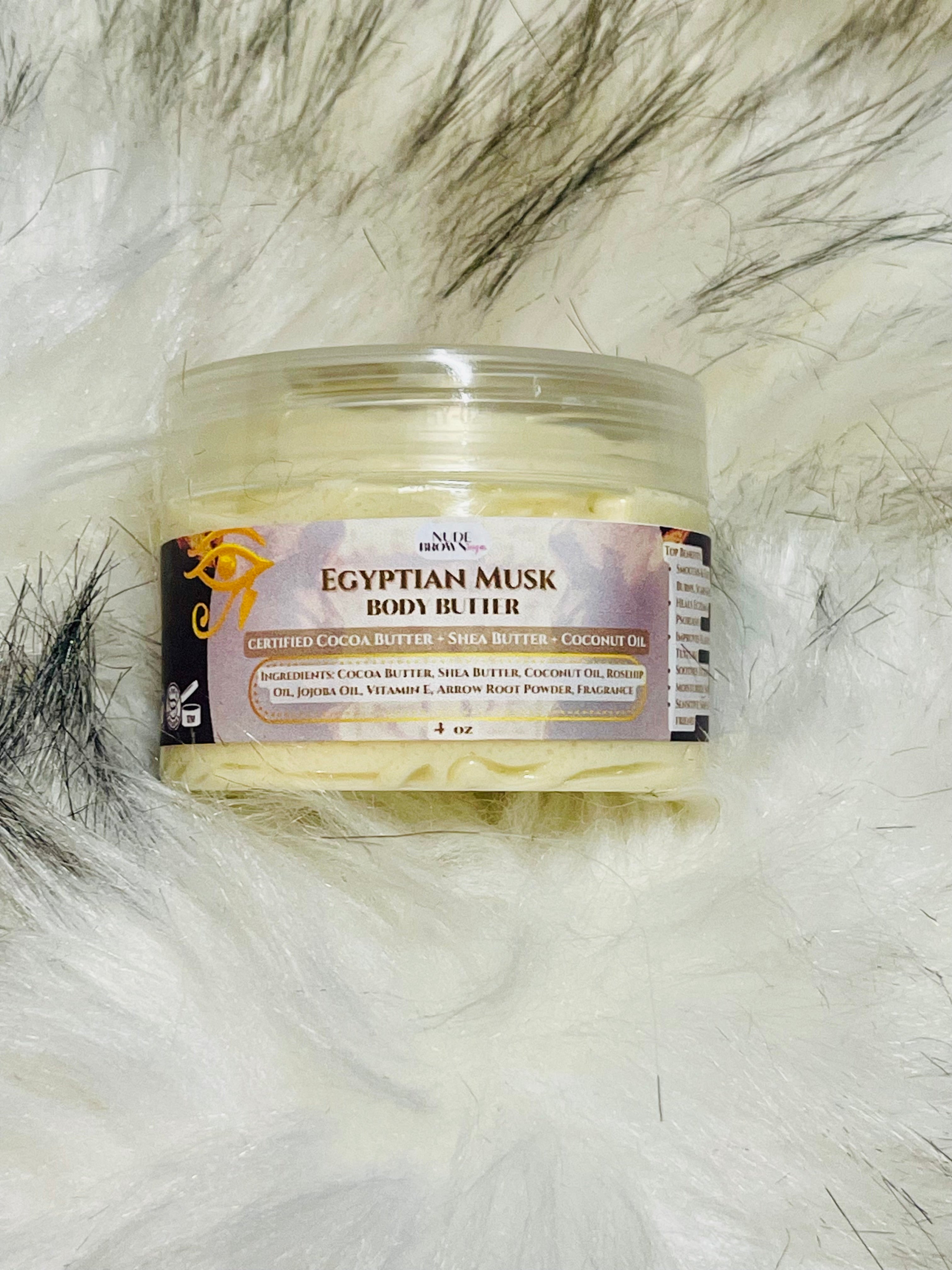 Egyptian Musk Body Butter Nudebrownsugar