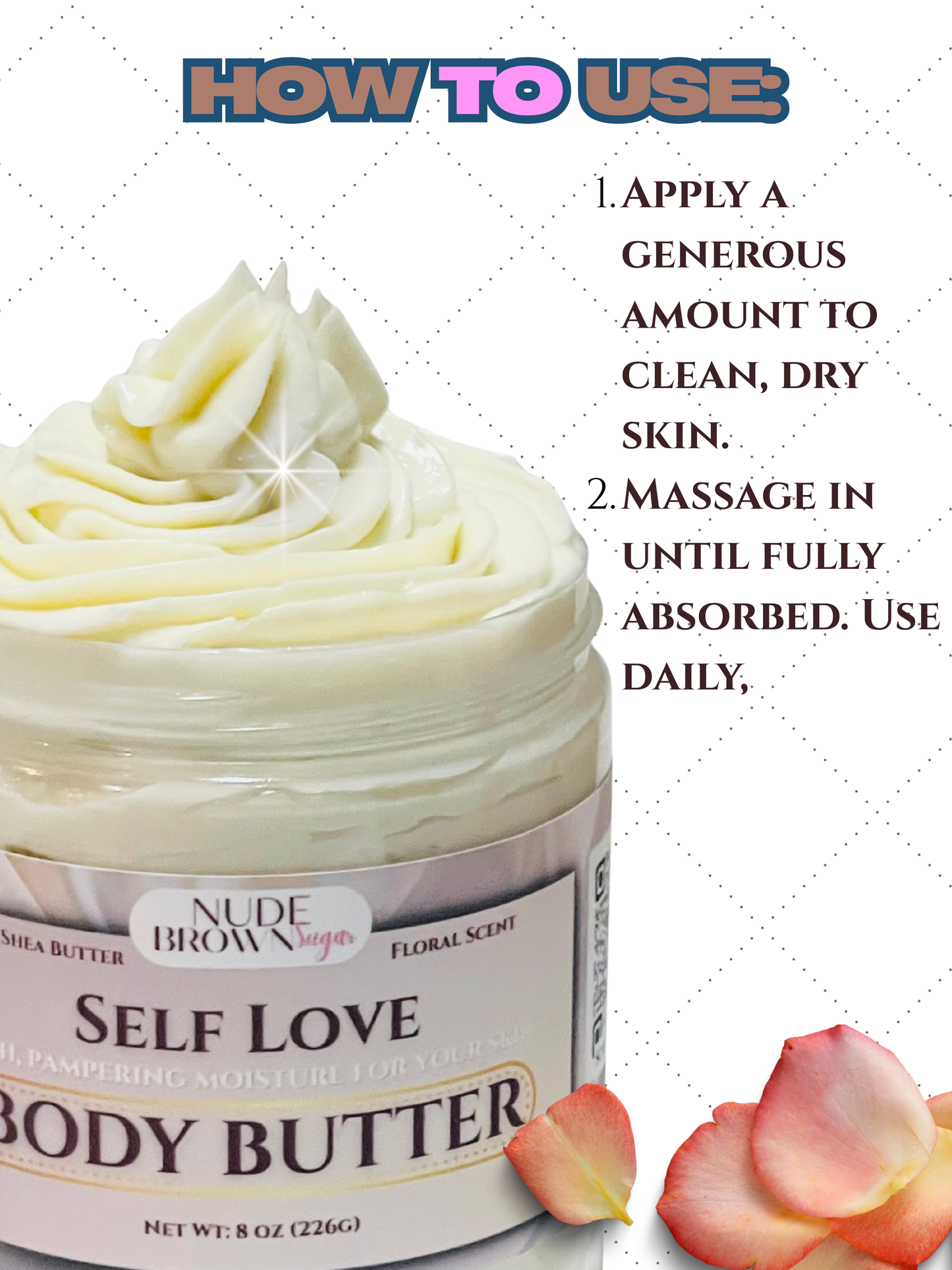 Self Love Body Butter - Nudebrownsugar