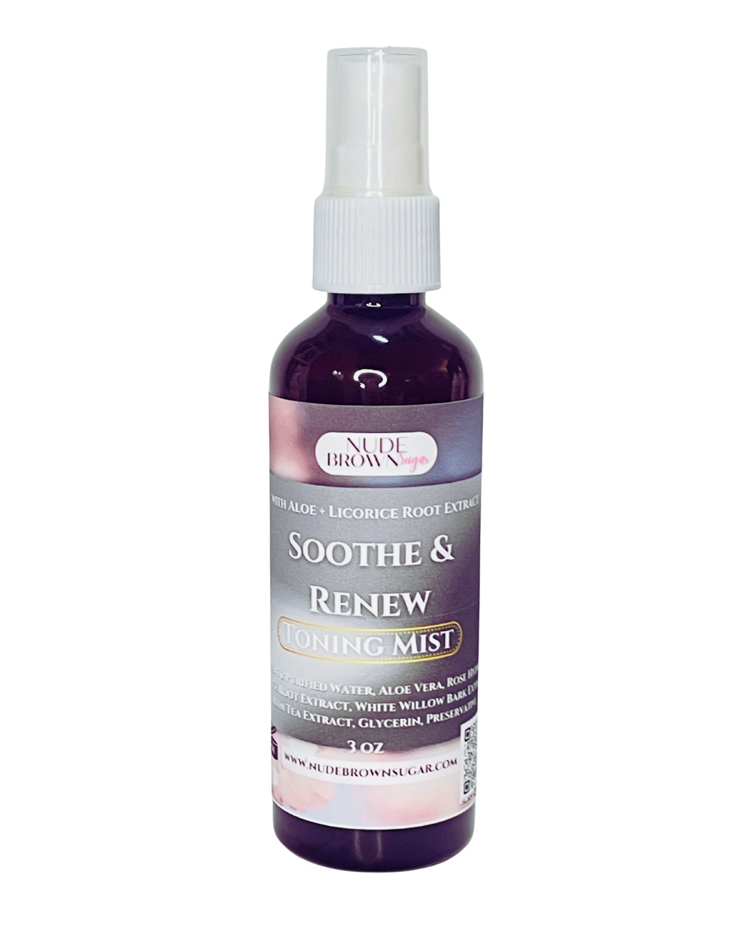 Soothe & Renew Toning Mist - Nudebrownsugar