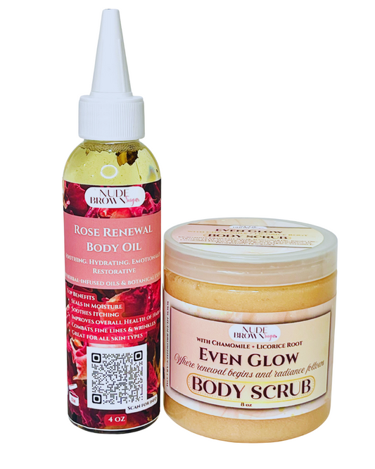 Glow & Seal Duo - Nudebrownsugar