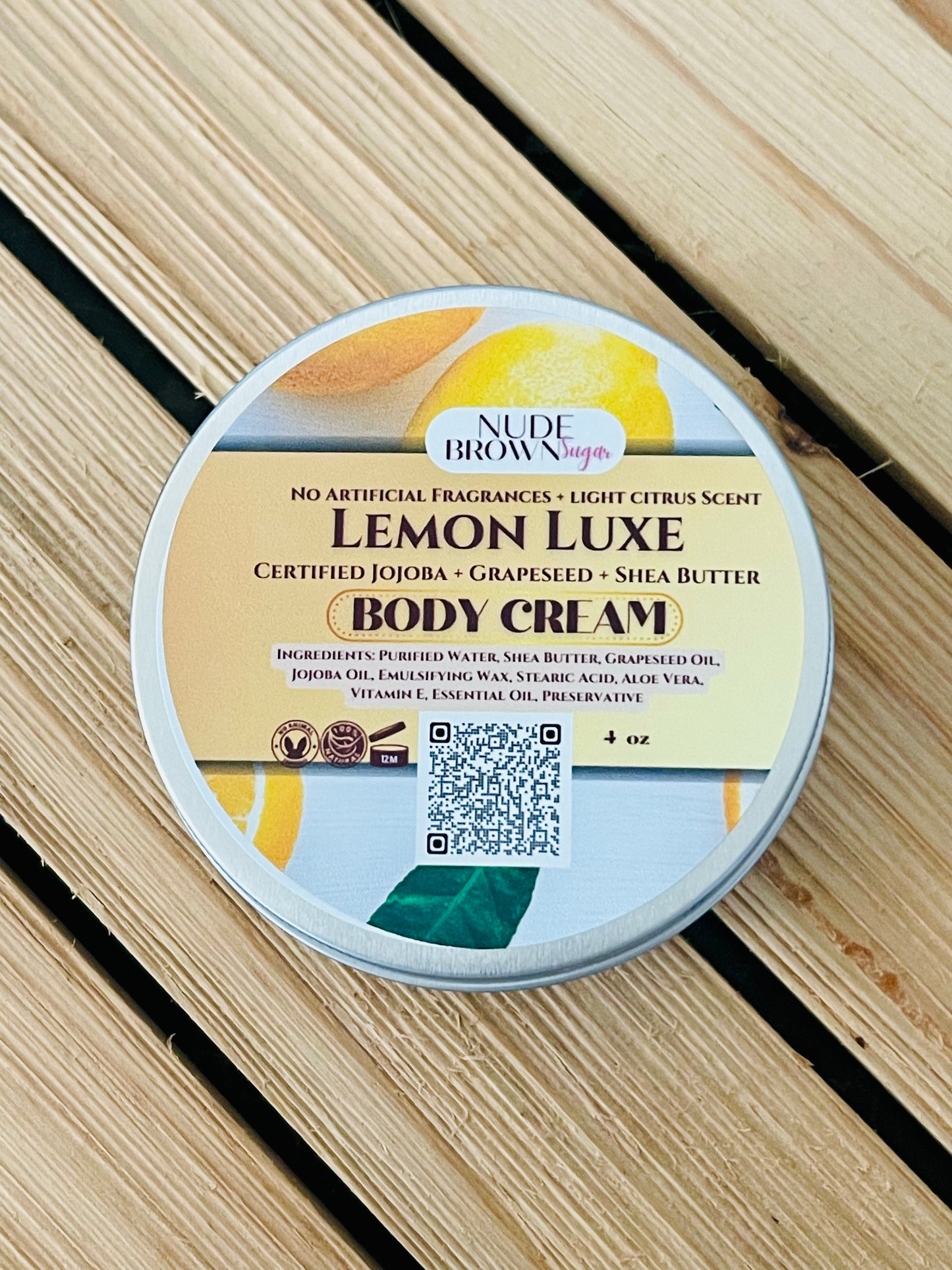 Lemon Luxe Body Cream