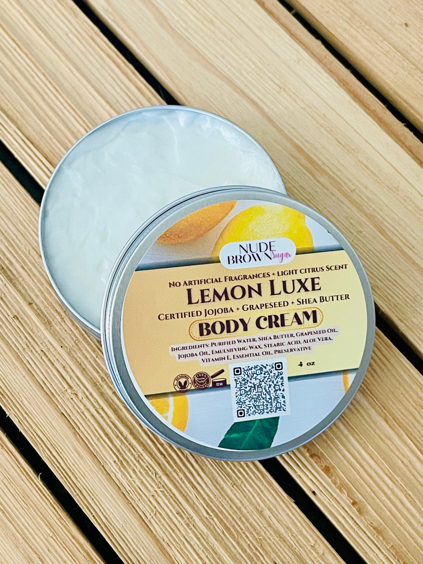 Lemon Luxe Body Cream