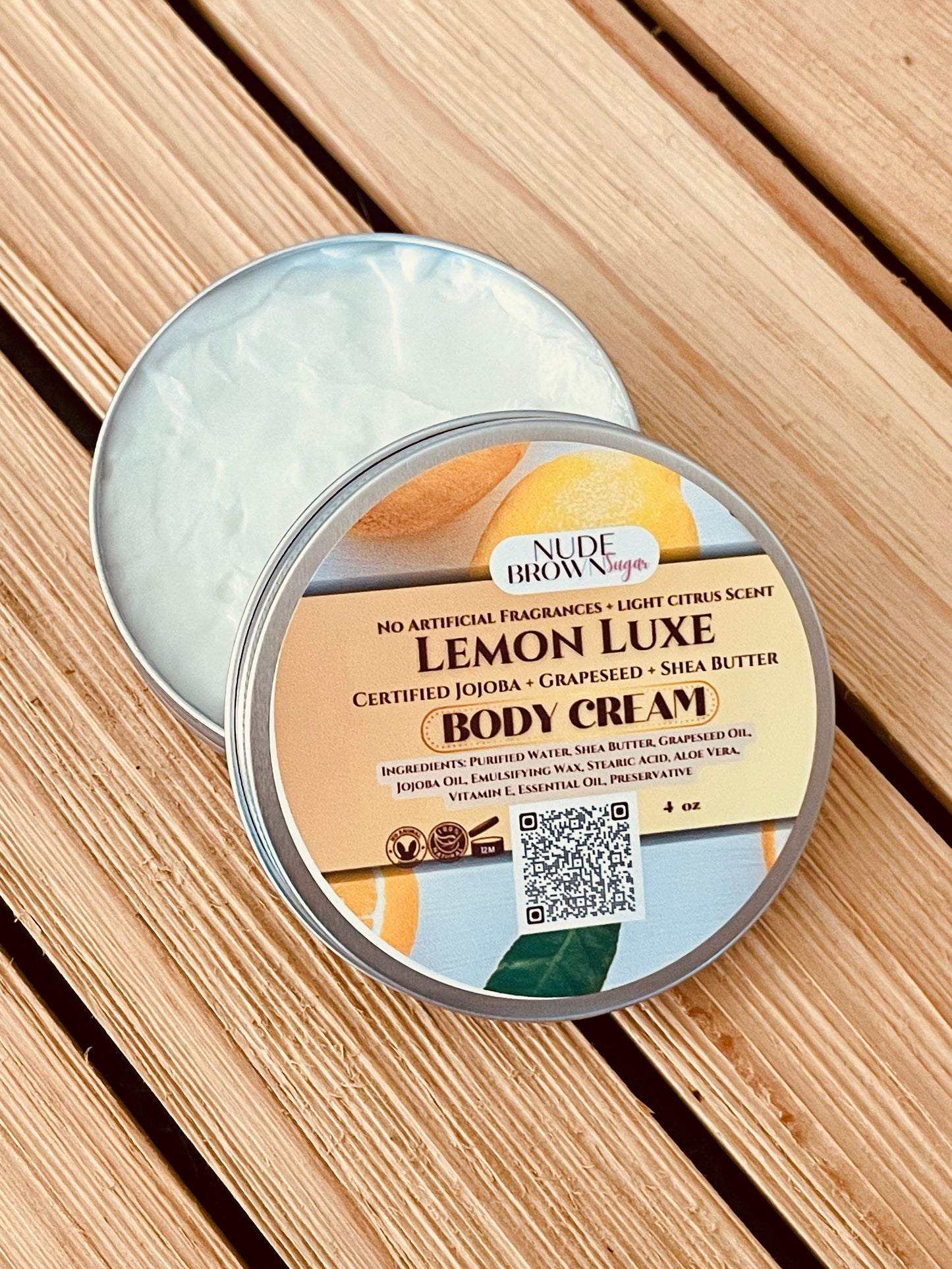 Lemon Luxe Body Cream