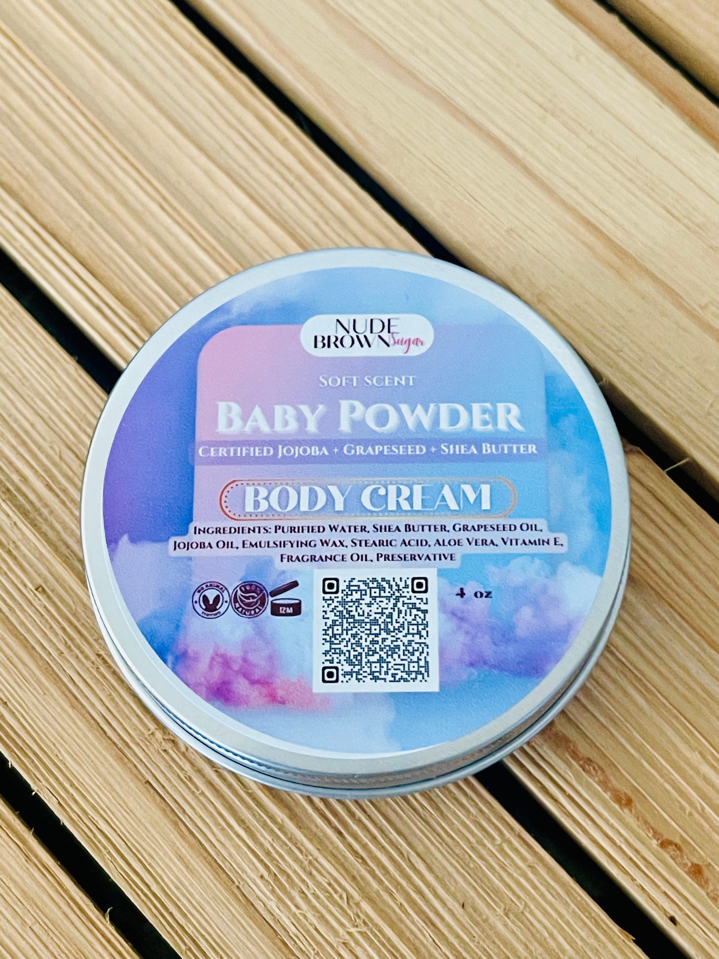 Baby Powder Body Cream