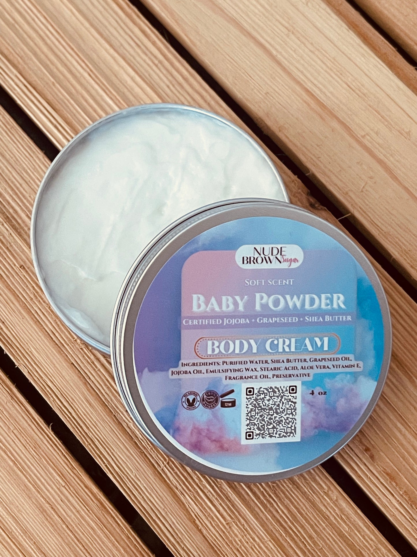 Baby Powder Body Cream