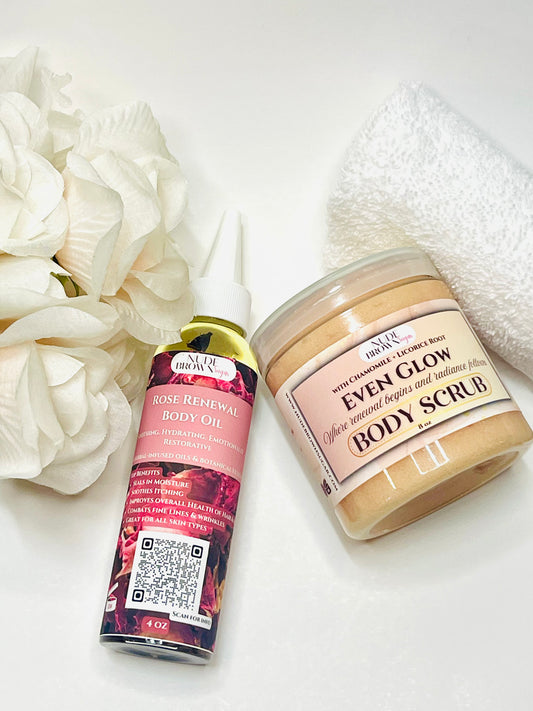 Glow & Seal Duo - Nudebrownsugar